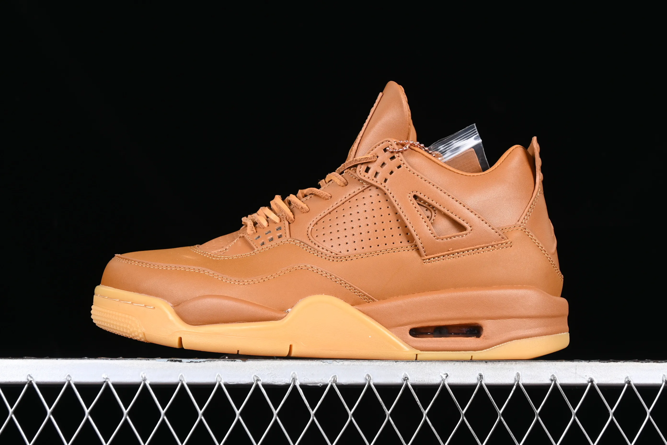 All categories Air Jordan Jordan series basketball shoes Air Jordan 4 Air Jordan 4 Premium "Ginger" AJ4 Joe 4 Hermes Yellow 819139-205